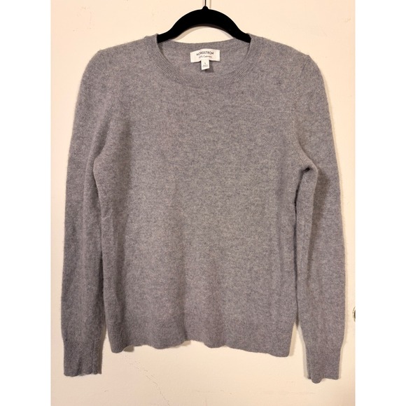 100% Cashmere Crew Neck Sweater Size L - Picture 3 of 10